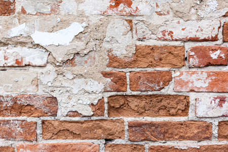 old brickwork close up. Use as texture