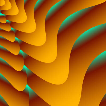 Abstract geometric transformed shapes background