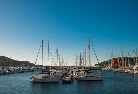 Yachts and Boats in Cartagenaの写真素材