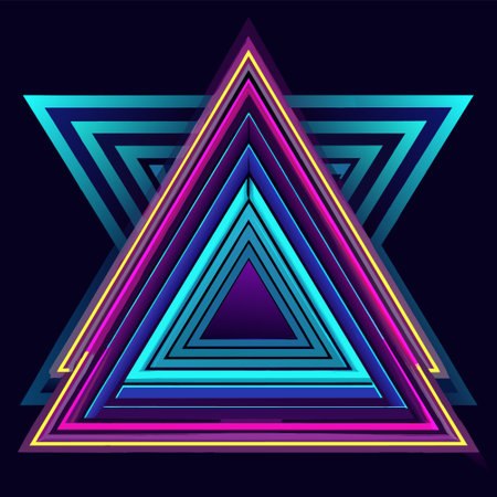 Triangle abstract background, vector illustration eps10 graphic design.のイラスト素材