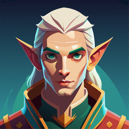 leprechaun cartoon elf vector illustrationのイラスト素材