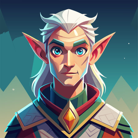 leprechaun cartoon elf vector illustrationのイラスト素材