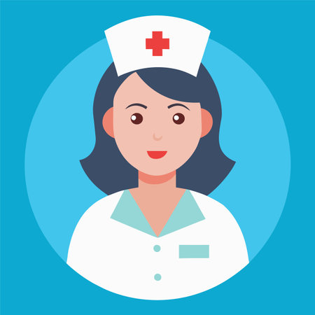 nurse doctor vector illustrationのイラスト素材