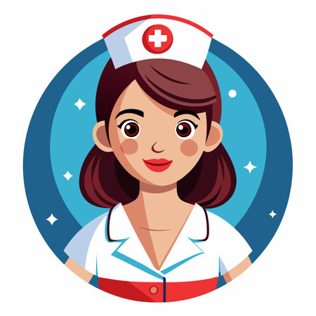 nurse doctor vector illustrationのイラスト素材