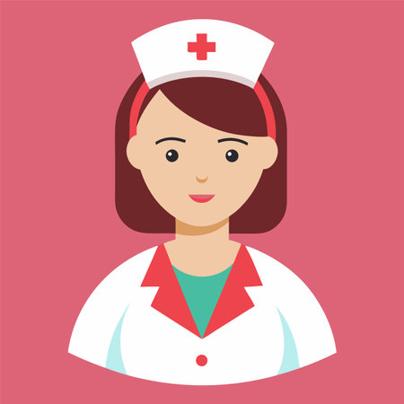 nurse doctor vector illustrationのイラスト素材