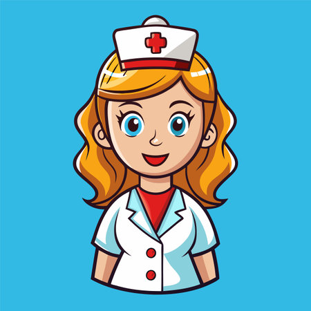 nurse doctor vector illustrationのイラスト素材