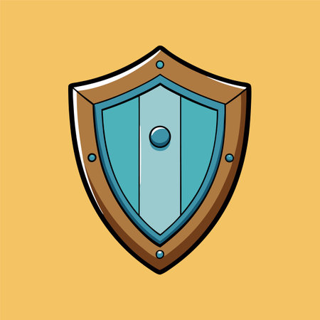 shield icon symbol vector illustrationのイラスト素材