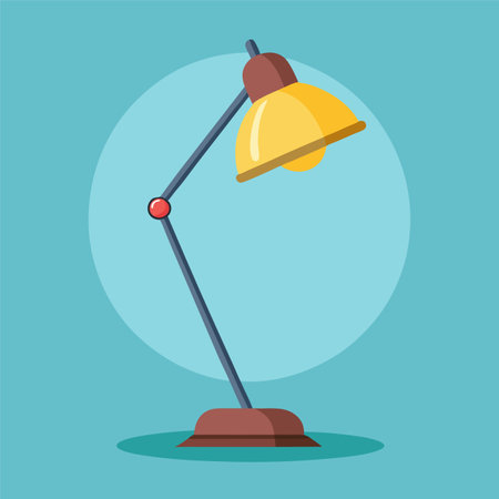 lamp light vector or illustrationのイラスト素材