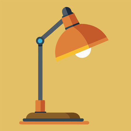 lamp light vector or illustrationのイラスト素材