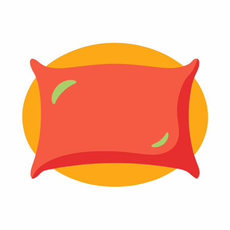 vector illustration of pillow cushionのイラスト素材