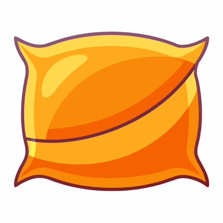 vector illustration of pillow cushionのイラスト素材