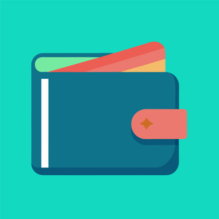 vector illustration of walletのイラスト素材