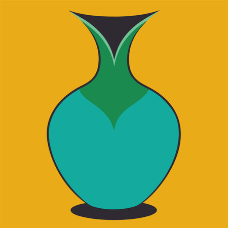 vase vector illustrationのイラスト素材