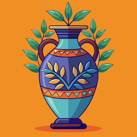 vase vector illustrationのイラスト素材