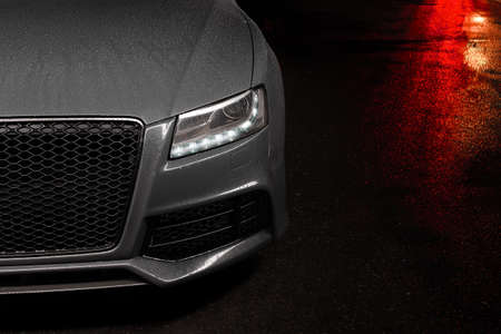 Gray car active front