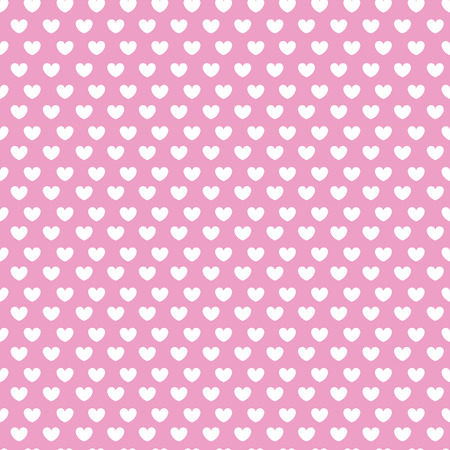 valentine seamless hearts patternのイラスト素材
