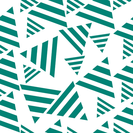Geometric seamless pattern, triangles. Concept art  vector illustrationのイラスト素材