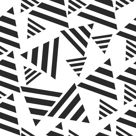 Geometric seamless pattern, triangles. Concept art vector illustrationのイラスト素材