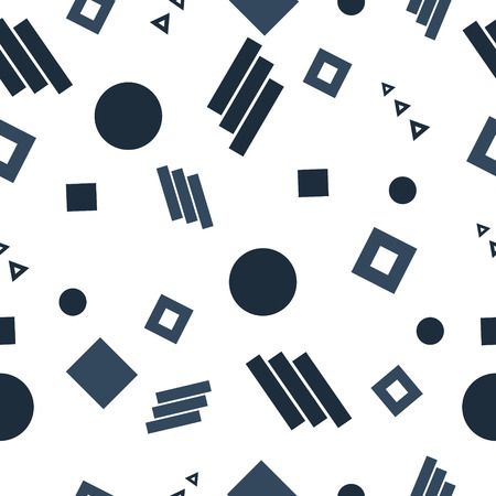 geometric abstract seamless ornament pattern vector illustrationのイラスト素材