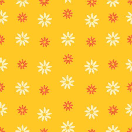 Seamless colorful floral pattern texture. Vector illustrationのイラスト素材