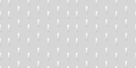 White seamless geometric pattern. Vector background illustrationのイラスト素材