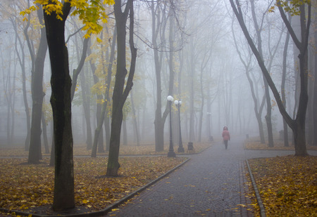 Wayfarer Road woman skyの写真素材