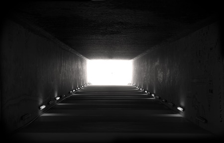 Light at the end of tunnelの写真素材
