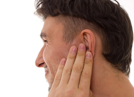 Earache Medical conceptの写真素材