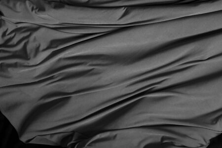 black luxurious  satin cloth background の写真素材