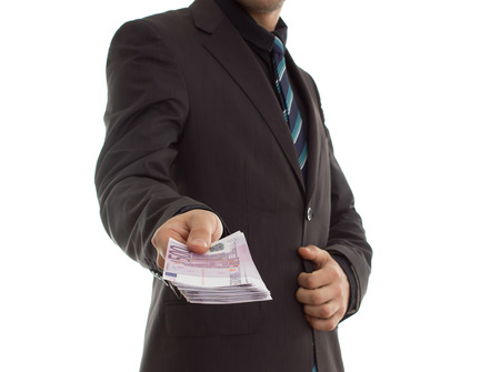 Money talkの写真素材
