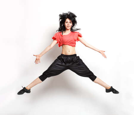 dancer jumpの写真素材