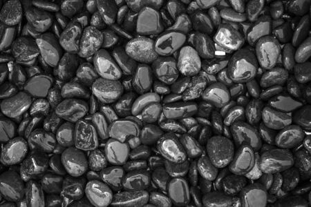 wet stones backgroundの写真素材