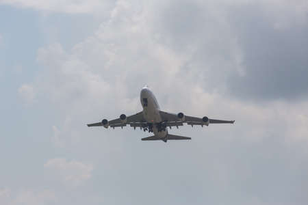 Airplane in the sky