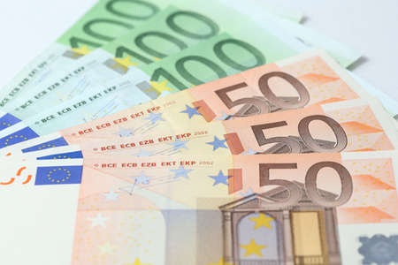 euro banknotes