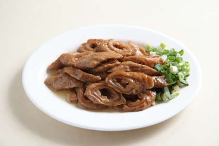 Stewed pork intestineの写真素材