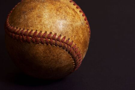 old baseballの写真素材