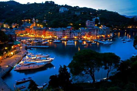 Portofino At Night