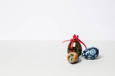 Christmas Decorations on Whiteの写真素材