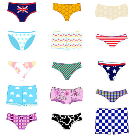 Panties setのイラスト素材