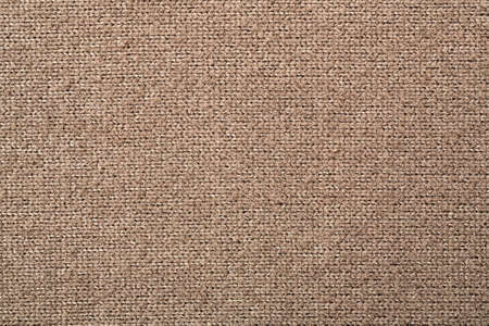 Rough brown burlap abstract texture, macro shot