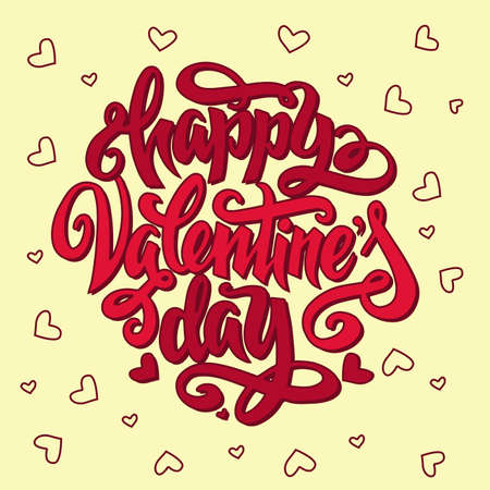 HAPPY VALENTINES DAYのイラスト素材