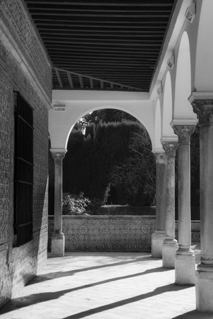 Arches in Sevilleの写真素材