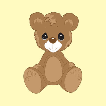 my little cute bearのイラスト素材