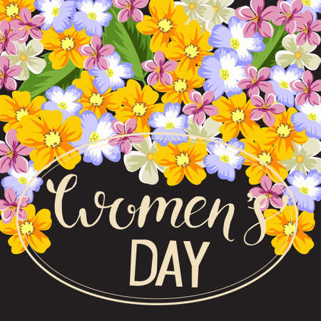 Mother's Day lettering overlays in vector, calligraphy, modern brush lettering, hand drawn design elements, gifts, wallpapers, web template, card, invitation.のイラスト素材