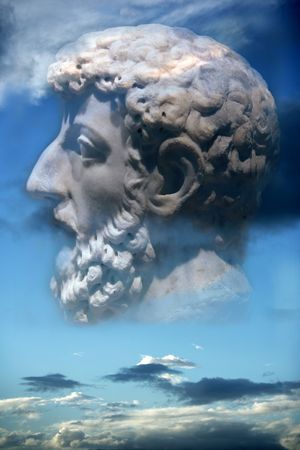 Ancient philosopherの写真素材