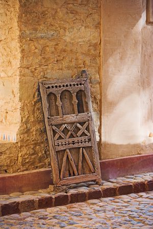 Classical door found in the Arab worldの写真素材