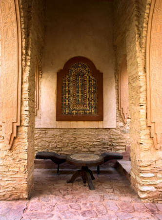 Old arab architecture - urban detailsの写真素材