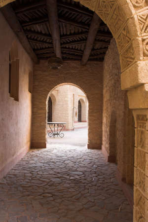 Old arab architecture - urban detailsの写真素材