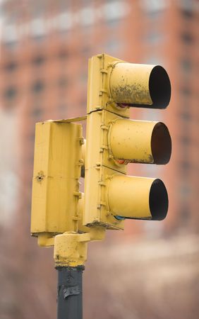 Photo of traffic lights in Central Park, New York
