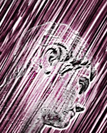 Artistic creation with symbolic contentの写真素材